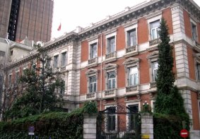 Sede del Ministerio de Hacienda y Administraciones Públicas, en Madrid.
